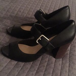 Nine West Black Leather size 10m